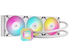 【新品訳あり(箱きず・やぶれ)】 CORSAIR　水冷一体型CPUクーラー 360mm　iCUE H150i ELITE LCD XT CW-9060075-WW　ブラック Corsair iCUE H150i ELITE CAPELLIX XT WHITE CW-9060073-WW