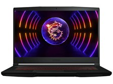 【レシート付・箱完備】MSI Thin GF63 12VE ゲーミングPC MSI Thin-GF63-12VE-2003JP [ブラック] 価格比較 - 価格.com