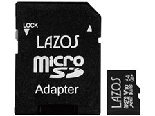 リーダーメディアテクノ Lazos L-B64MSD10-U3V10 [64GB] 価格
