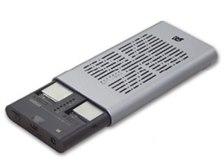 RATOC RS-ECM2-U32C M.2 SSD 2台用 クローン機能搭載 USB3.2 Gen2x2 M.2 SSDケース（クローン機能搭載・NVMe 2台用