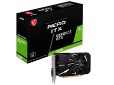 MSI GeForce GTX 1630 AERO ITX 4G [PCIExp 4GB] 価格比較 - 価格.com