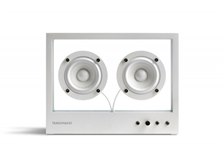 TRANSPARENT SMALL TRANSPARENT SPEAKER TPS-02 [ホワイト] 価格比較