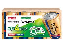 富士通 プレミアムS アルカリ乾電池 単1形 4個パック LR20PS(4SP) 価格 