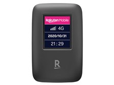 楽天モバイル Rakuten WiFi Pocket [ブラック] 価格比較 - 価格.com