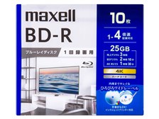 maxel BD-RE 25GB 25枚入 × 4セット マクセル BRV25WPG.10S [BD-R 4倍速 10枚組] 価格比較 - 価格.com