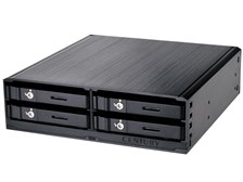 センチュリー 5インチベイにまとめるラック 2.5×4 SATA6G CMRK-S4S6G2