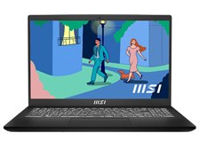 MSI Modern-15-B12M-009JP [クラシックブラック] 価格比較 - 価格.com