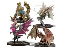 カプコン CAPCOM FIGURE BUILDER CUBE MONSTER HUNTER 4体セット