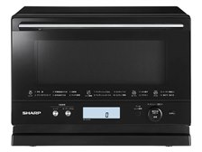 シャープ 2024年フラットタイプ 縦開き18L ブラック RE-TD184-B SHARP RE-TD184-B 単機能レンジ[18L/50・60Hz/ワイドフラット