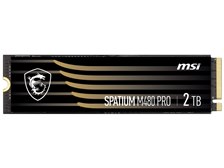 MSI SPATIUM M480 PRO PCIe 4.0 NVMe M.2 2TB 価格比較 - 価格.com