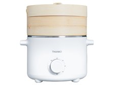 サンコー 卓上鍋としても使える電気せいろ蒸し器 STLEMACWH 価格比較 