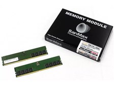 サンマックス SMD5-U64G88H-56B-D [DDR5 PC5-44800 32GB 2枚組] 価格 