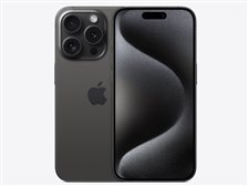 iPhone 15 Pro 128GB SIMフリー [ブラックチタニウム]の製品画像