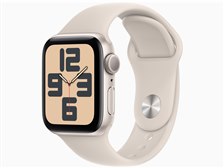 Apple Apple Watch SE 第2世代 GPSモデル 40mm MR9U3J/A [スターライト ...