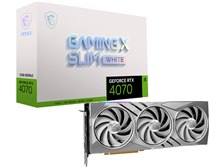 MSI GeForce RTX 4070 GAMING X SLIM WHITE 12G [PCIExp 12GB] 価格