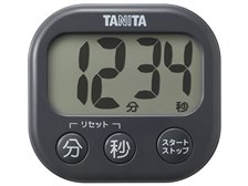 タニタ 抗菌でか見えタイマー TD-429 [ダークグレー] 価格比較 - 価格.com