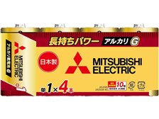 三菱電機 アルカリ乾電池 単1形 4本パック LR20GR/4S 価格比較 - 価格.com