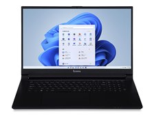 Iiyama sense ノートPC i7 SSD500GB iiyama SENSE-17FH126-i7-UXSX Core i7 13700H/16GBメモリ/500GB NVMe