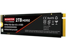 MONSTER STORAGE MS950G75PCIe4-02TB 価格比較 - 価格.com