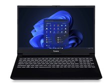 iiyama LEVEL-15FX155-i7-PLSX Core i7 13700H/16GBメモリ/500GB