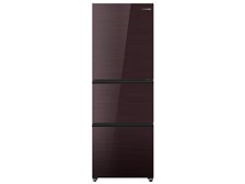 Amazon | ハイセンス 冷蔵庫 幅55cm 283L ダークブラウン HR
