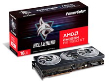 玄人志向　PowerColor Radeon RX 7800XT 16GB ASRockとGIGABYTE，PowerColor，玄人志向製RX 7800 XT/7700 XT