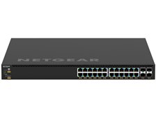 ★【正規品】ネットギア NETGEAR　 GSM4328S-100AJS GS324P｜GS324P-100AJS｜ギガ24ポート PoE+対応アンマネージ