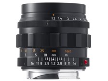 周ノクチ NOCTILUCENT 50mm 1.2 ブラックアルマイト LIGHT LENS LAB M NOCTILUCENT 50mm f/1.2 ASPH. [ブラック