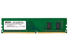 バッファロー PCメモリ DDR4 4GB MV-D4N2666-X4G 未使用 楽天市場】バッファロー mv－d4n2666－x4gの通販