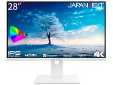 専用　JN-IPS28UHDR-W 28インチ 4K IPSモニター　ホワイ JAPANNEXT 28インチ IPSパネル搭載 4K(3840x2160)解像度 液晶