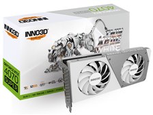 Inno3D GeForce RTX 4070 SUPER TWIN X2 OC WHITE N407S2-126XX