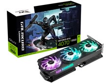 玄人志向 GALAKURO GAMING GG-RTX4070TiSP-E16GB/EX/TP [PCIExp 16GB ...