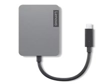 Lenovo レノボ USB Type-C トラベルハブ4X91A30366 (2021年モデル) 送料無料 Lenovo Lenovo USB Type-C トラベルハブ 4X91A30366 [ストーム