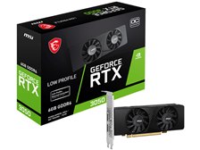 丁度いいグラボ』 MSI GeForce RTX 3050 LP 6G OC [PCIExp 6GB