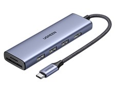 UGREEN Revodok 6-in-1 USB-Cハブ 20956A [グレー] 価格比較