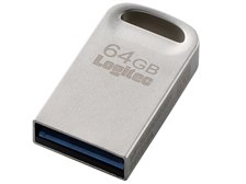 logitec　USBメモリー 64GB 　USB3.1 　パソコン iphone iPad Android　様々な端末で使用可　 新品未開封　 送料無料