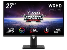 MSI MAG274QRF-QD　ゲーミングモニター 27インチ WQHD MSI ゲーミングモニター Optix MAG274QRF-QD