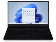 iiyama ノートPC i5 12世代/メモリ 16GB /SSD 500GB iiyama STYLE∞ Core i5 12450H/16GBメモリ/500GB NVMe M.2 SSD/15