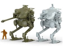 海洋堂 ARTPLA マシーネンクリーガー パックレーテ[長砲身・短