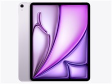 iPad Air 13インチ Wi-Fi+Cellular 256GB 2024年春モデル MV6Y3J/A SIMフリー [パープル]の製品画像 -  価格.com