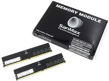 【新品・未使用】SMD5-U64G88H-56BB-D Black サンマックス SMD5-U64G88H-56BB-D [DDR5 PC5-44800 32GB 2枚組] 価格