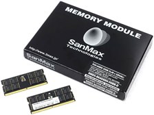 メモリ32GB(16GBx2)SanMaxDDR5 サンマックス SanMax SMD5-U32G88H-56BB-D 「Black PCB Edition」 SanMax DDR5