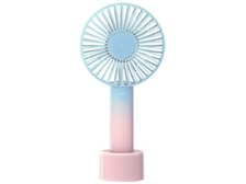 家具 Hiro ヒロコーポレーション グラデーションハンディファン HED-3884 [ブルー