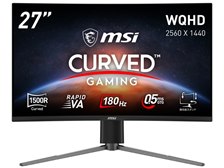 MSI MAG 27C6PF カーブドゲーミングモニター27インチ　美品 MSI MAG 27CQ6PF 27
