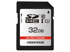 グリーンハウス GH-SDC-RUA32G [32GB] 価格比較 - 価格.com