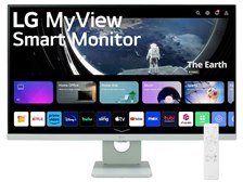 LG スマートモニター 27SR50F 27インチ ホワイト 27