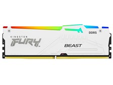 BUFFALO SKhynix PC5-38400 16GB 2枚 32GB 増設メモリ FURY Beast DDR5(5200MT/s・16Gbit/Intel XMP) ブラック