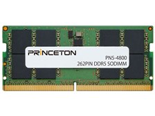 プリンストン PN5-4800-16G [SODIMM DDR5 PC5-38400 16GB] 価格比較