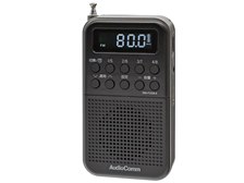 オーム電機 ラジオ AudioComm RAD-P350N-K [ブラック] Amazon.co.jp: オーム電機 ラジオ AudioComm RAD-P350N-K