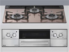 RHS31W42J2RSTW-13A Rinnai スモーキーピンク Lisse（リッセ） [ビルトインガスコンロ （都市ガス用・3口・左右強火力タイプ・幅60cm）] リンナイ リッセ RHS31W42J2RSTW LP [スモーキーピンク] 価格比較